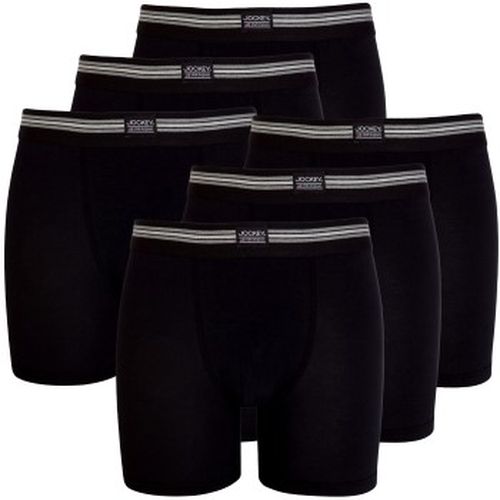 P Cotton Stretch Boxer Trunk Schwarz Baumwolle Small Herren - Jockey - Modalova