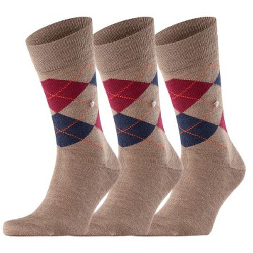 P Edinburgh Wool Sock Hellbraun Gr 40/46 Herren - Burlington - Modalova