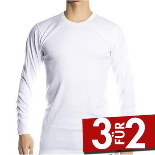 Basic Longsleeve Weiß Baumwolle Small Herren - JBS - Modalova