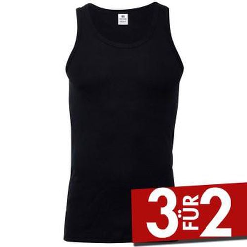 Rib Singlet Schwarz Baumwolle Small Herren - Dovre - Modalova