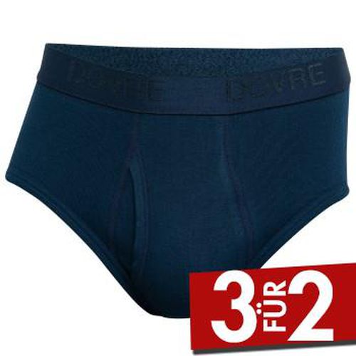 Brief With Fly Dunkelblau Baumwolle 4XL Herren - Dovre - Modalova