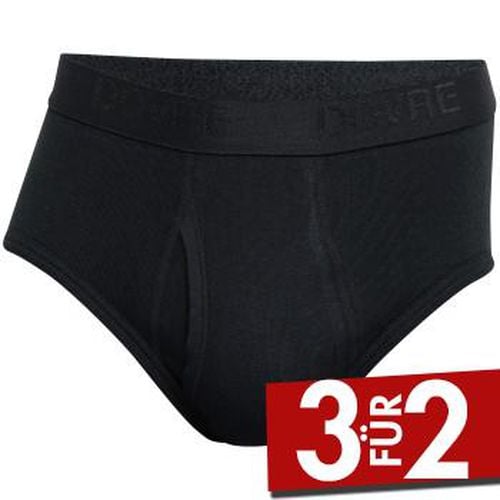 Brief With Fly Schwarz Baumwolle Small Herren - Dovre - Modalova