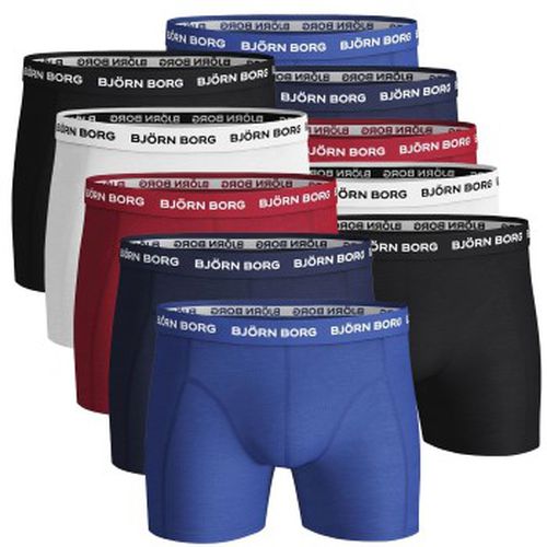 P Essential Shorts Solids Rot/Blau Baumwolle Medium Herren - Björn Borg - Modalova