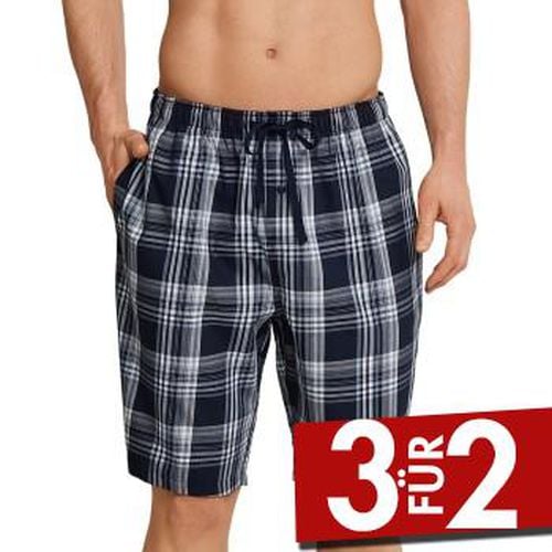 Mix and Relax Woven Long Boxer 3XL Blau Muster gewebte Baumwolle 3XL Herren - Schiesser - Modalova