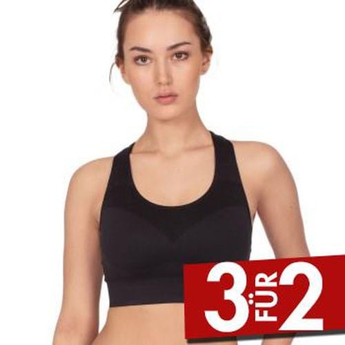 BH Medium Support Sports Bra Schwarz Polyamid Small Damen - Pierre Robert - Modalova