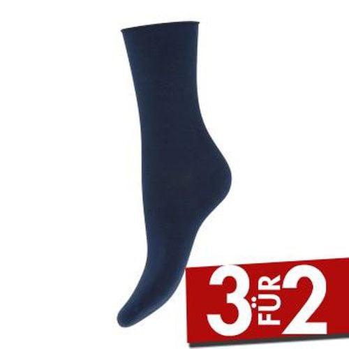 P Bamboo Thin Socks Marine Strl 37/41 Damen - Decoy - Modalova