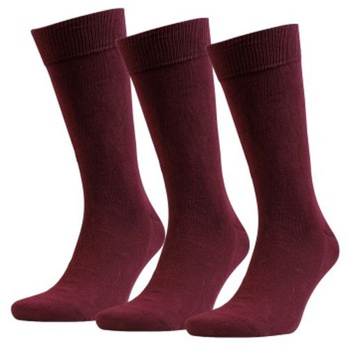 P True Combed Cotton Sock Rot Gr 39/42 - Amanda Christensen - Modalova
