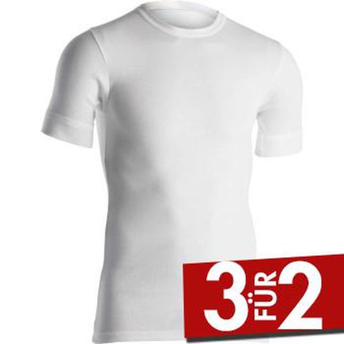 Rib T-Shirt Weiß Baumwolle Small Herren - Dovre - Modalova