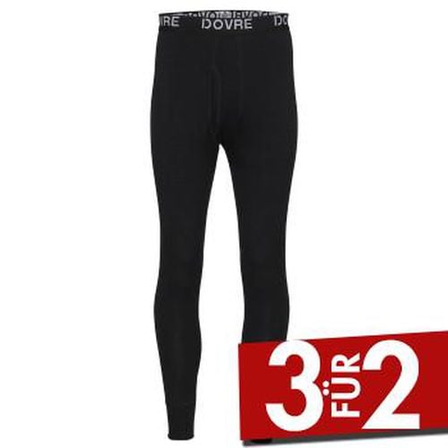 Wool Long Johns Schwarz Merinowolle Small Herren - Dovre - Modalova