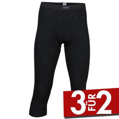 Wool Three Quarter Long Johns Schwarz Wolle Small Herren - Dovre - Modalova