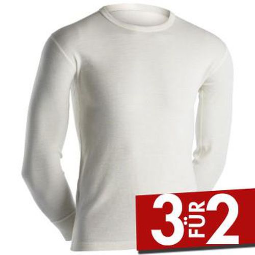 Long Sleeve Wool Crew Neck Weiß Merinowolle Medium Herren - Dovre - Modalova