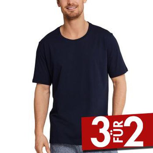 Mix and Relax Crew Neck Dunkelblau Baumwolle XX-Large Herren - Schiesser - Modalova