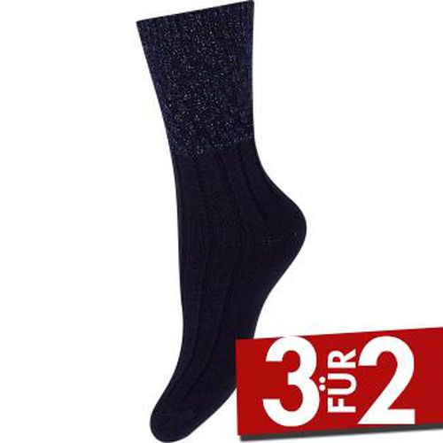 Cosy Mohair Lurex Sock Blau Muster Strl 37/41 Damen - Decoy - Modalova