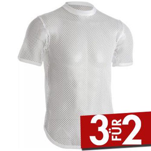 Organic Cotton Net T-shirt Weiß Ökologische Baumwolle Small Herren - Dovre - Modalova