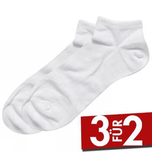 P Cotton Sneaker Sock Weiß Gr 40/45 - Dovre - Modalova