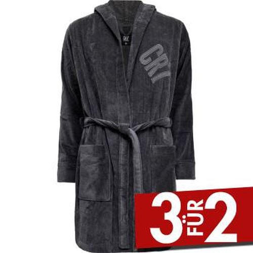 Cotton Bathrobe Grau Baumwolle Medium Herren - CR7 Cristiano Ronaldo - Modalova