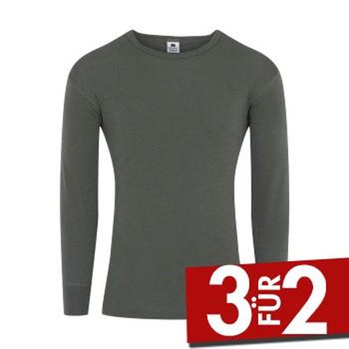 Wool Long Sleeve T-Shirt Grün Wolle Medium Herren - Dovre - Modalova