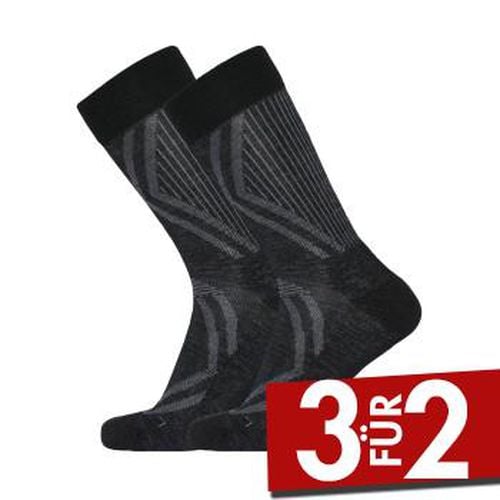 P Organic Wool Terry Socks Schwarz Gr 40/43 - Dovre - Modalova