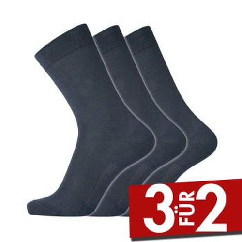 P Cotton Socks Marine Gr 45/48 Herren - Dovre - Modalova