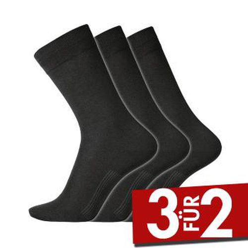 P Cotton Socks Schwarz Gr 45/48 Herren - Dovre - Modalova