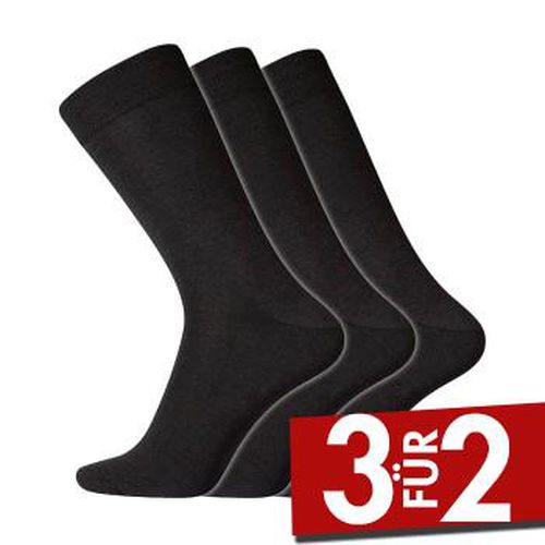 P No Elastic Twin Socks Schwarz Baumwolle Gr 45/48 Herren - Dovre - Modalova