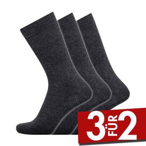 P Bamboo Sock Dunkelgrau Gr 45/48 Herren - Dovre - Modalova