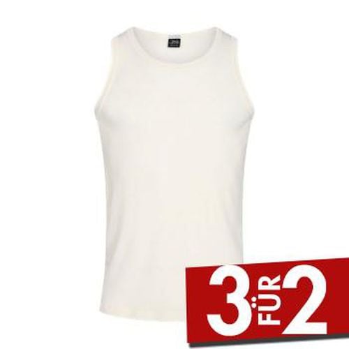 Wool Singlet Crème Wolle Small Herren - JBS - Modalova