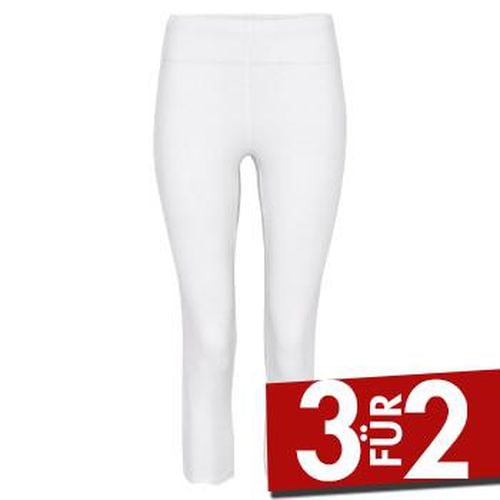 Capri Leggings Weiß Ökologische Baumwolle Medium Damen - Decoy - Modalova