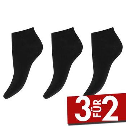 P Cotton Sneaker Socks Schwarz Strl 37/41 Damen - Decoy - Modalova