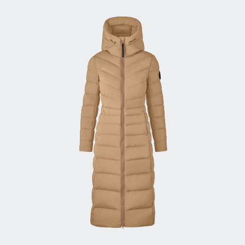 Clair Long Coat Black Label (Women, , XXL) - Canada Goose - Modalova