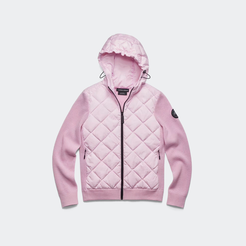 Giacca con cappuccio in maglia trapuntata HyBridge® Black Label (Donna, , XL) - Canada Goose - Modalova