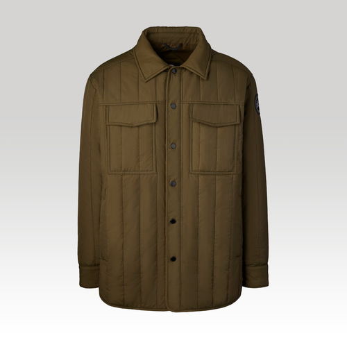 Carlyle Quilted Shirt Jacket Black Label (Men, , M) - Canada Goose - Modalova