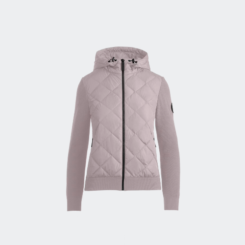 HyBridge® Steppstrick-Kapuzenjacke mit Black Label (Weiblich, , S) - Canada Goose - Modalova