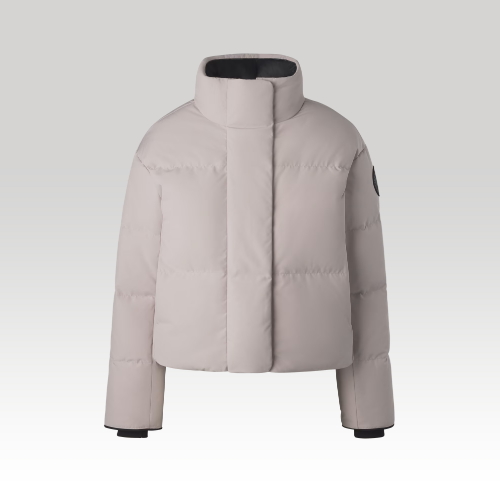 Grandview Cropped Jacket Black Label (Women, , L) - Canada Goose - Modalova