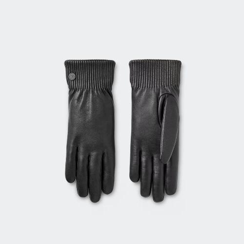 Leather Glove Ribbed Luxe (Women, , S) - Canada Goose - Modalova