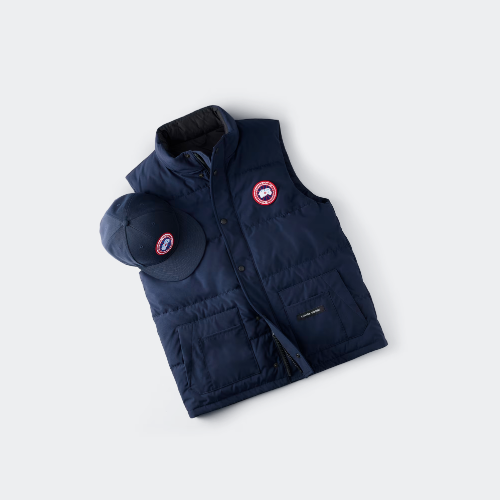 Gilet Freestyle Crew e il cappellino set per lui (Uomo, , L) - Canada Goose - Modalova