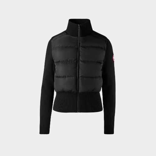 HyBridge® Wide Quilt Knit Jacket (Women, , L) - Canada Goose - Modalova