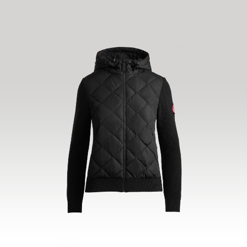 Gesteppte Hybridge® Strick-Kapuzenjacke (Weiblich, , L) - Canada Goose - Modalova