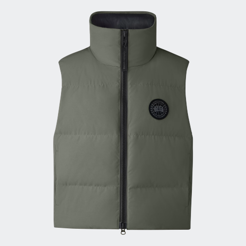 Grandview Cropped Vest Black Label (Women, , M) - Canada Goose - Modalova