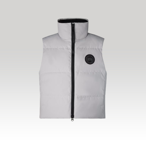 Grandview Cropped Vest Black Label (Women, , S) - Canada Goose - Modalova