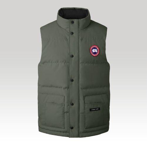 Freestyle Weste mit rundem Kragen (Männlich, , XL) - Canada Goose - Modalova