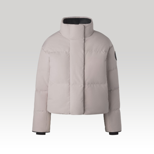 Kurze Grandview Jacke mit schwarzem Label (Weiblich, , L) - Canada Goose - Modalova