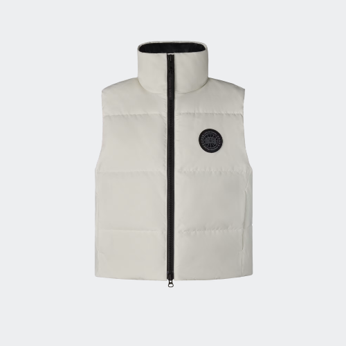 Grandview Cropped Vest Black Label (Women, , S) - Canada Goose - Modalova