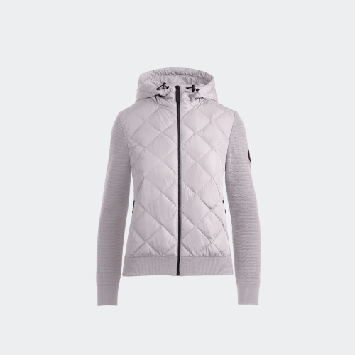 HyBridge® Quilted Knit Hoody Black Label (Women, , S) - Canada Goose - Modalova