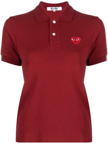 Polo à logo brodé - Comme Des Garçons Play - Modalova