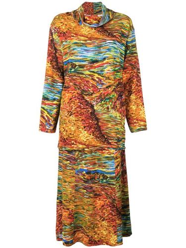 Abstract print skirt & top - Kenzo Pre-Owned - Modalova