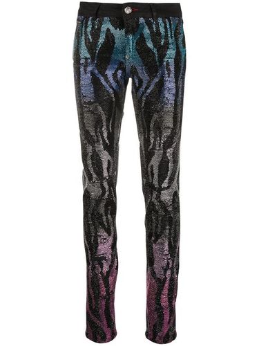 Legging à motif zèbre - Philipp Plein - Modalova