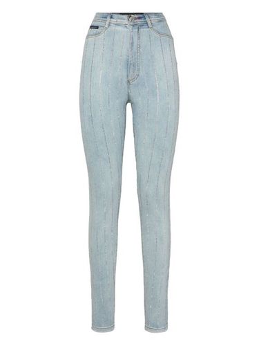 Crystal-embellished jeans - Philipp Plein - Modalova