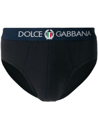 Slip à logo brodé - Dolce & Gabbana - Modalova