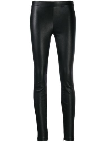 Vince pantalon slim en cuir - Noir - Vince - Modalova